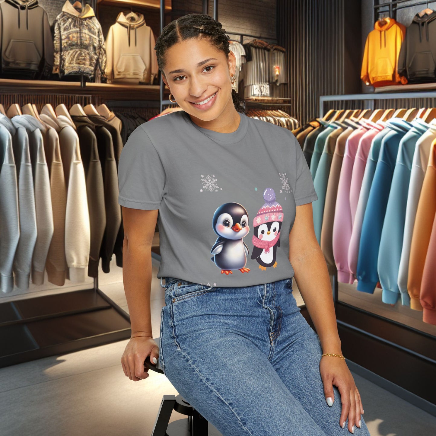 Penguins Festive T-shirt