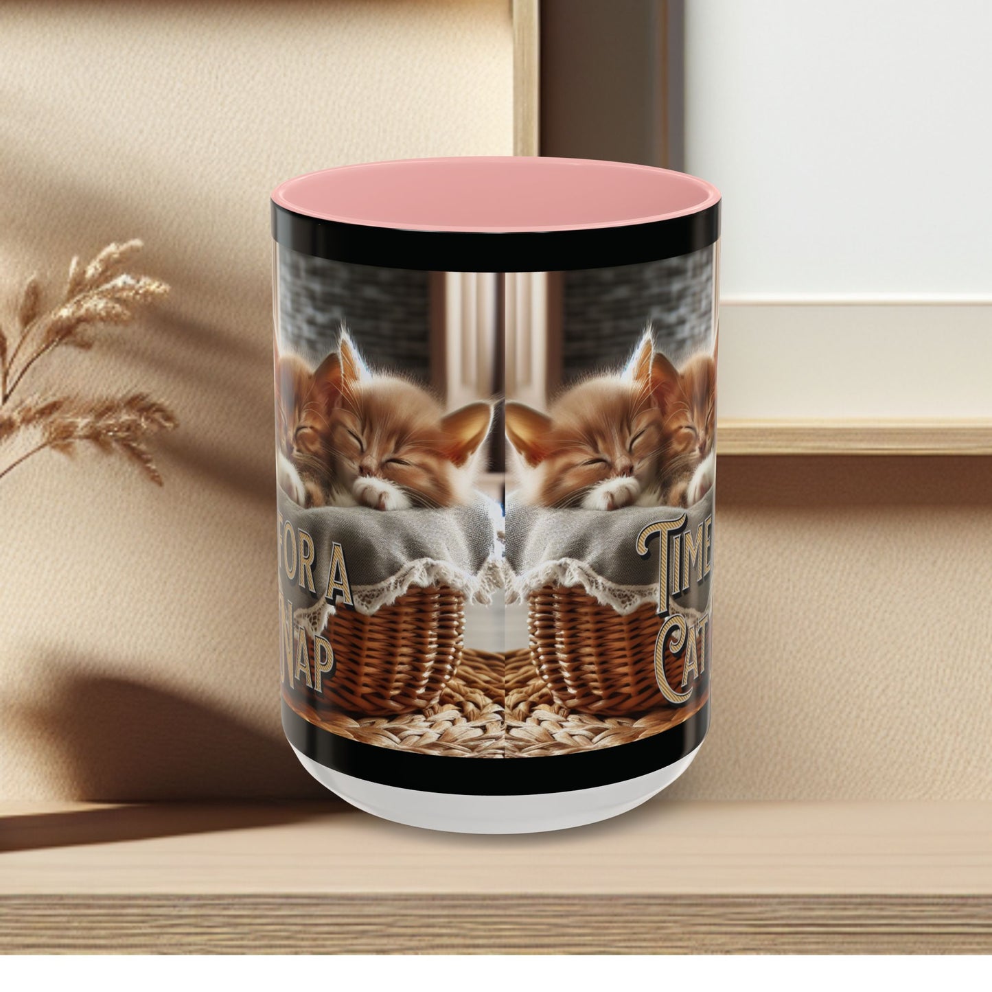 Coffee Mug - Time for a Cat Nap Accent (11, 15oz)