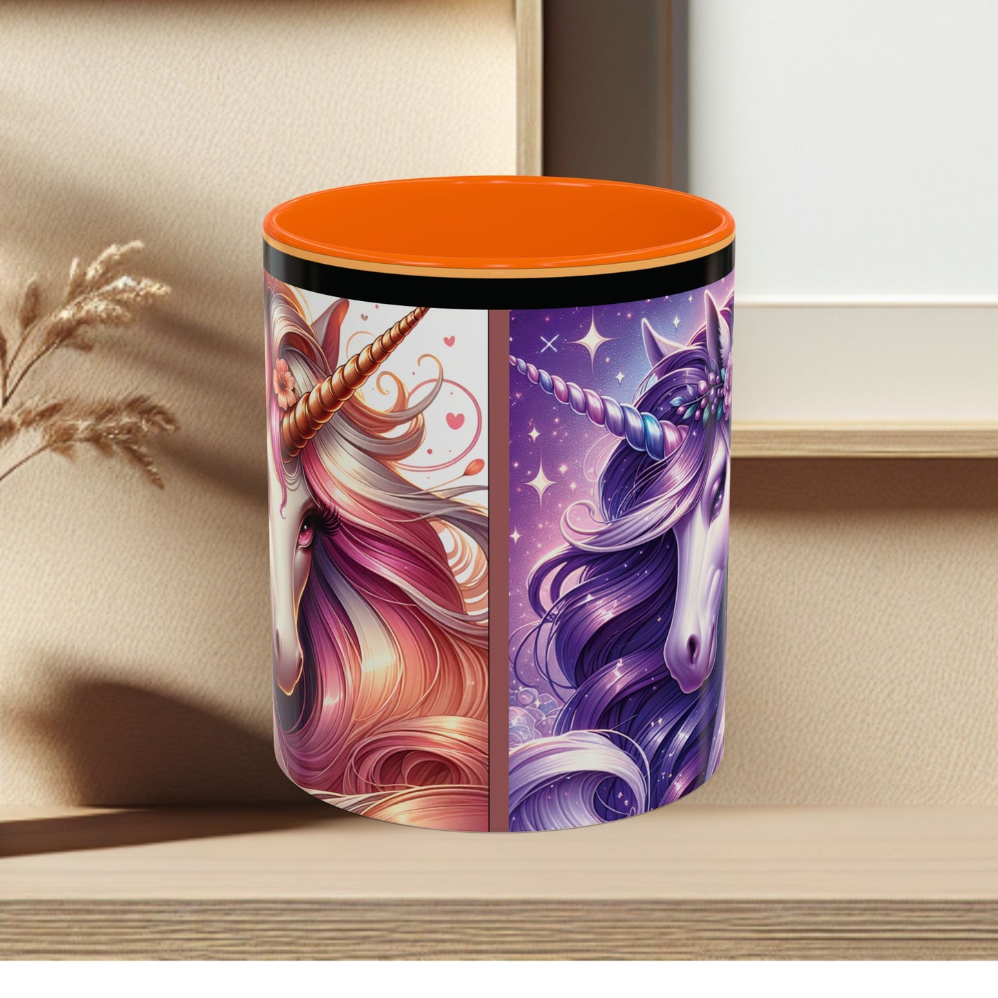 Mug Coffee Unicorns Night and Day - 11oz, 15oz