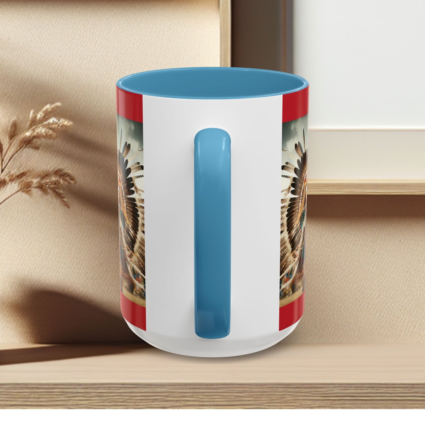 Mug- Native Dancer - Coffee Mug (11 oz, 15 oz) (AOP)