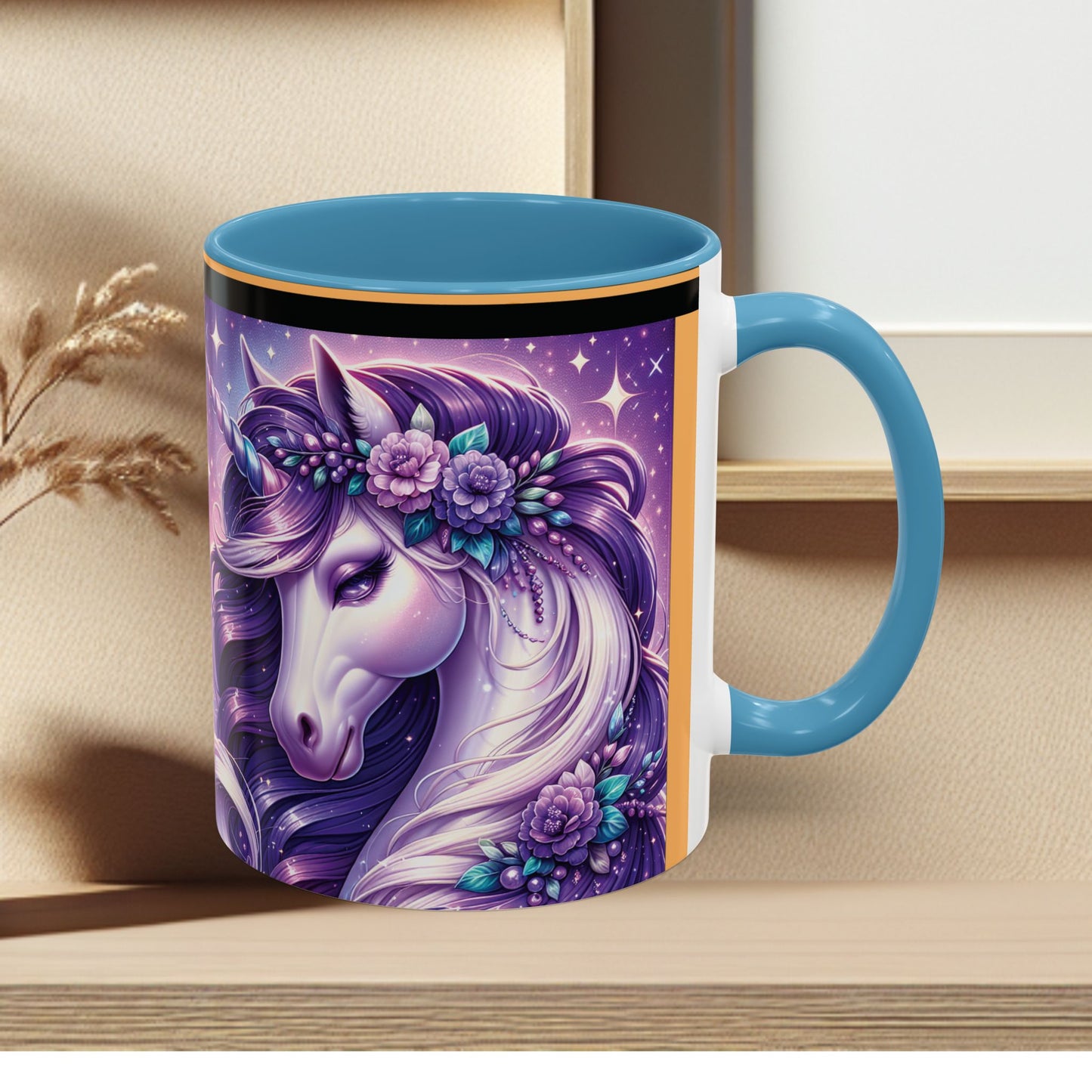 Mug Coffee Unicorns Night and Day - 11oz, 15oz