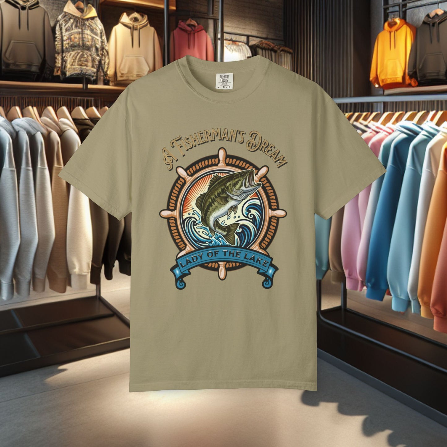 Lady of the Lake T-Shirt — A Fisherman's Dream Graphic Tee