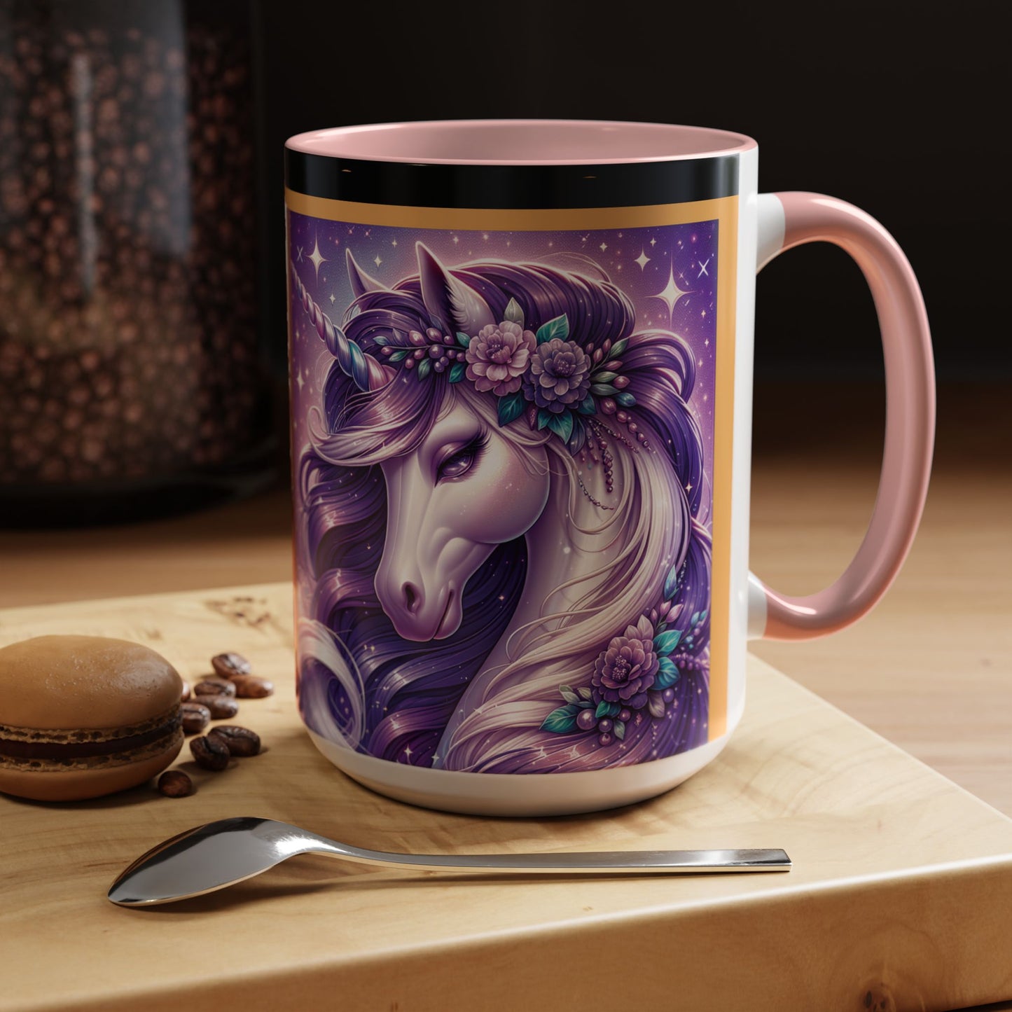 Mug Coffee Unicorns Night and Day - 11oz, 15oz