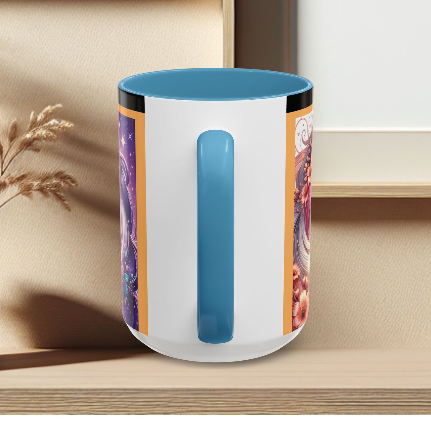 Mug Coffee Unicorns Night and Day - 11oz, 15oz