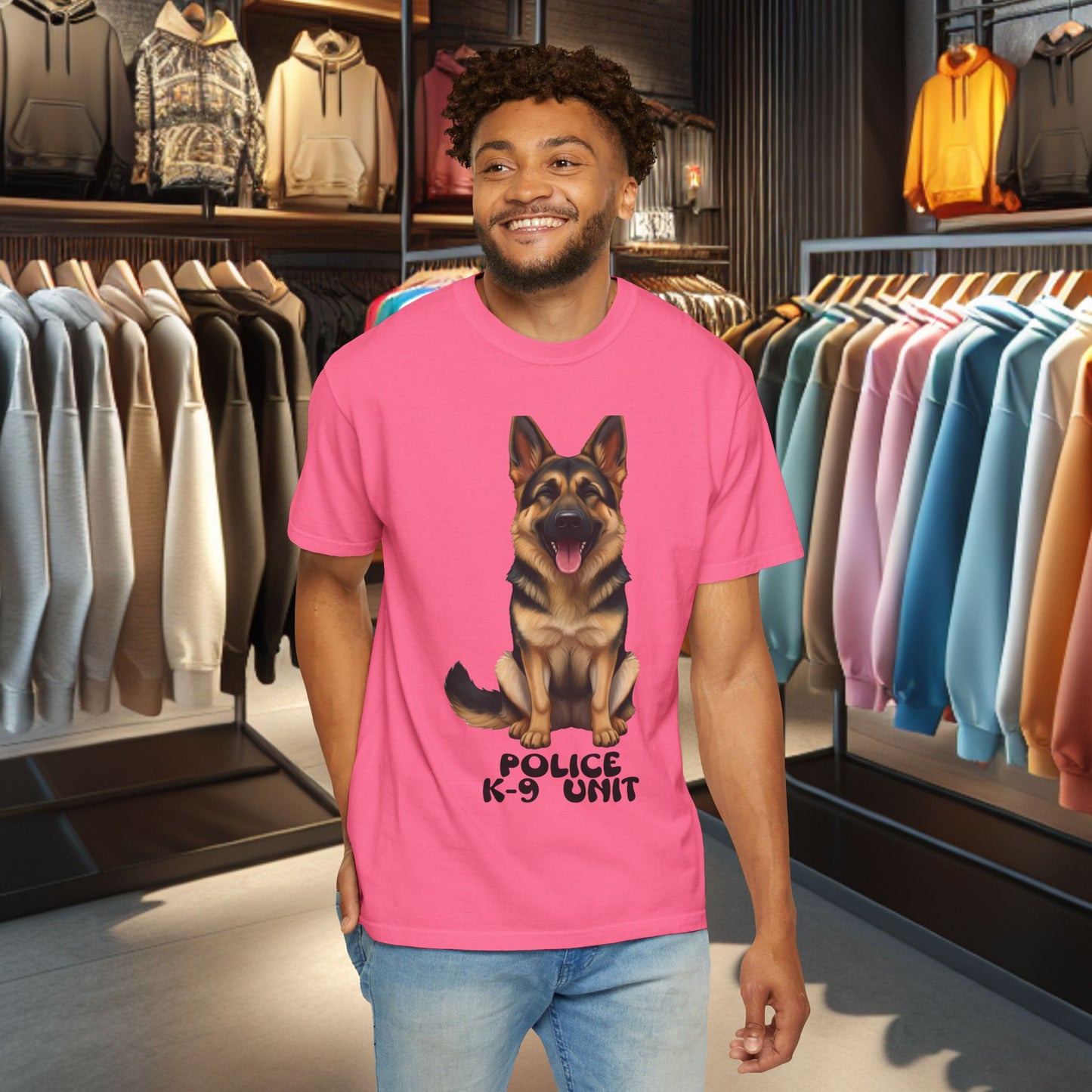 Police K-9 Unit German Shepherd T-Shirt