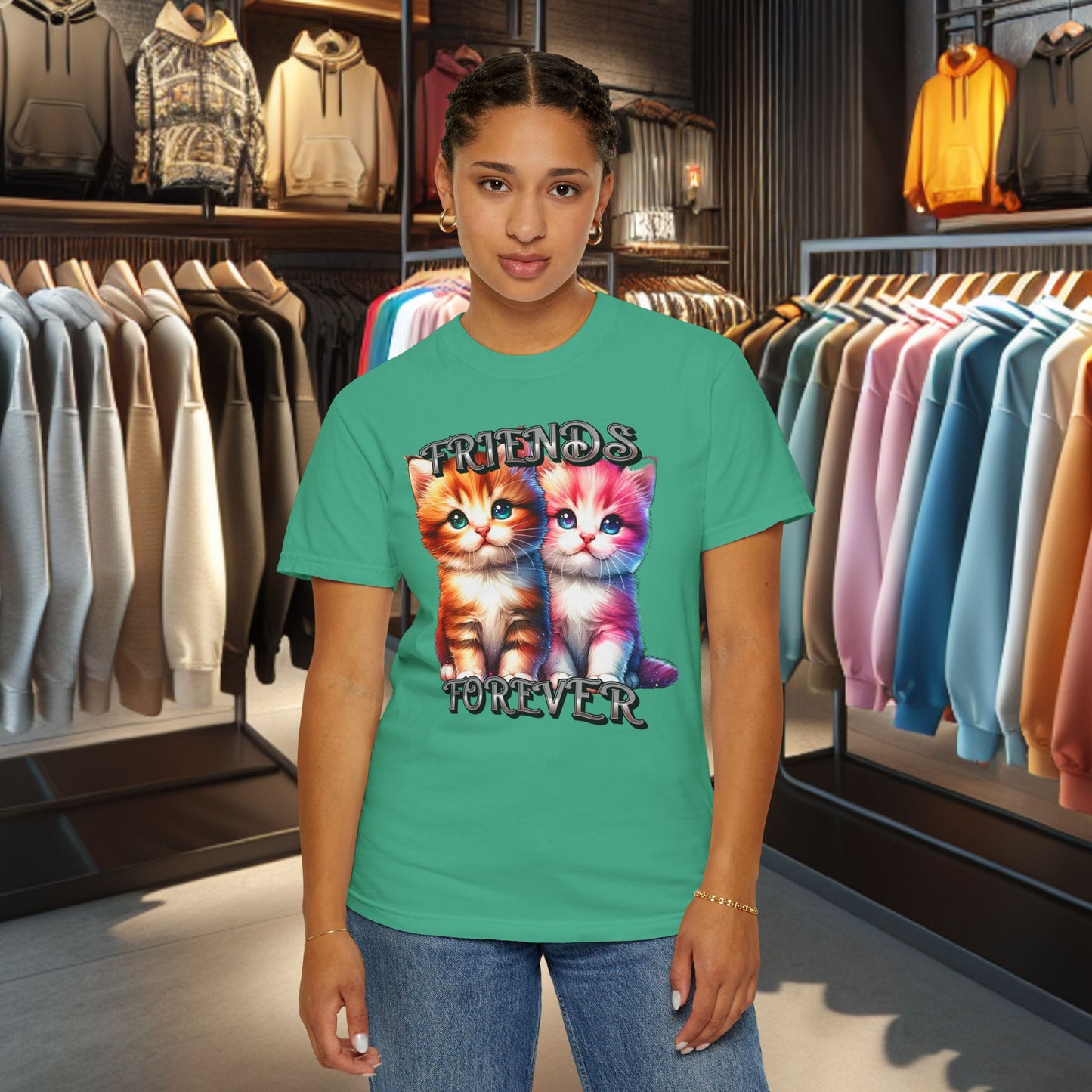 Cat Graphic T-shirt