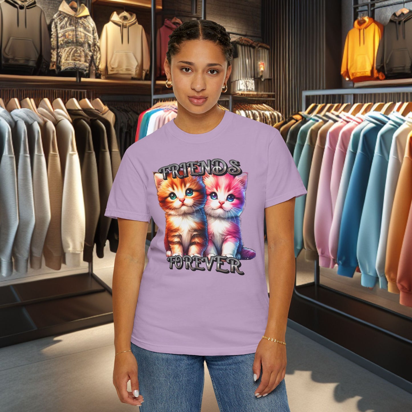 Cat Graphic T-shirt