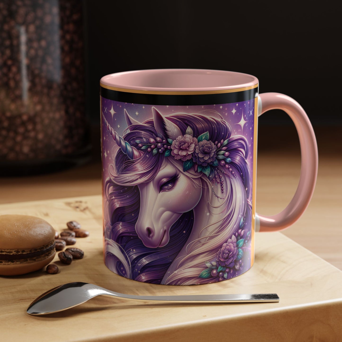 Mug Coffee Unicorns Night and Day - 11oz, 15oz