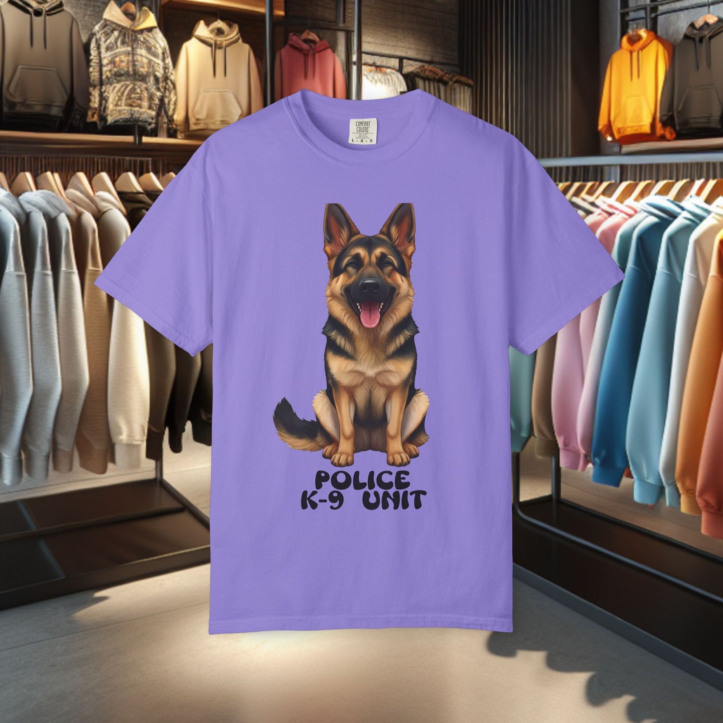 Police K-9 Unit German Shepherd T-Shirt