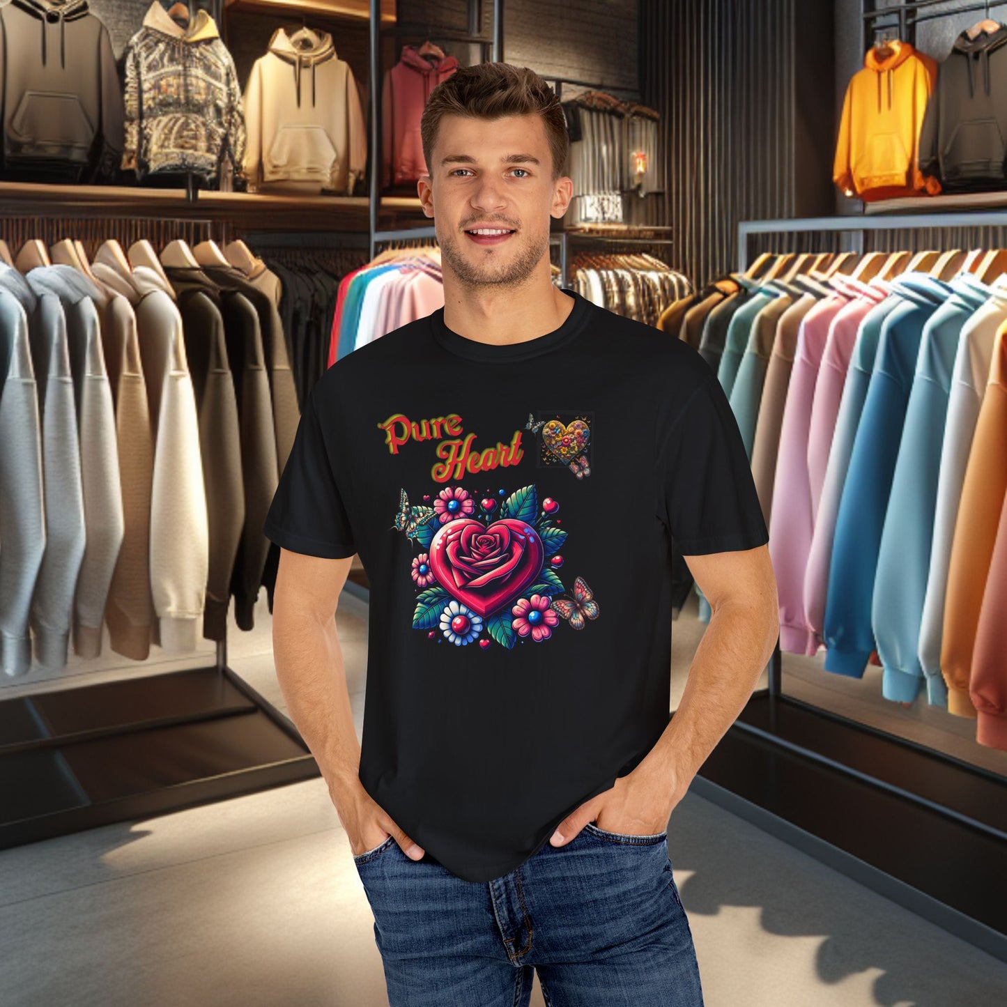Pure Heart Unisex T-Shirt - Valentine’s Day & Everyday Love