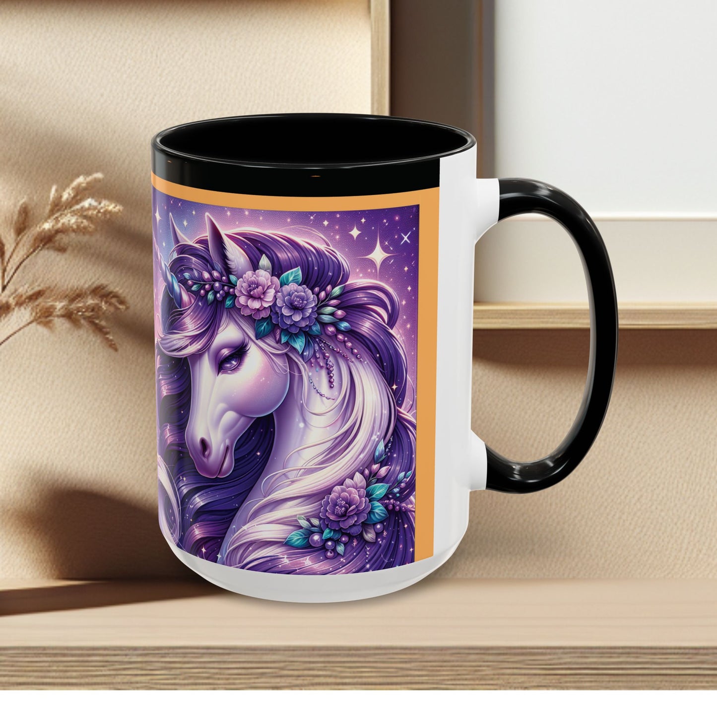 Mug Coffee Unicorns Night and Day - 11oz, 15oz
