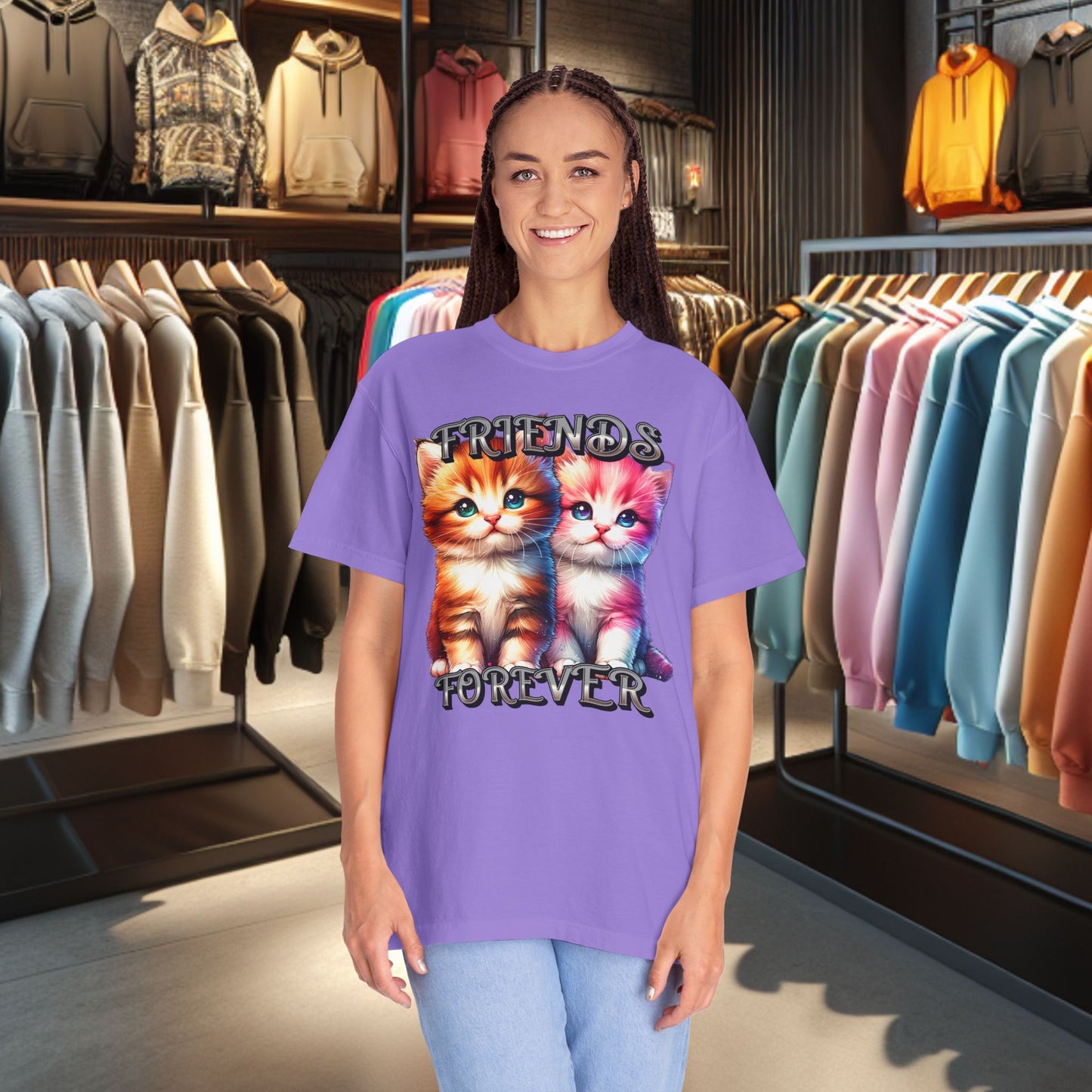 Cat Graphic T-shirt