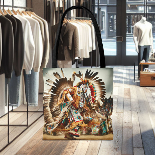 Native Dancer Tote Bag (AOP)