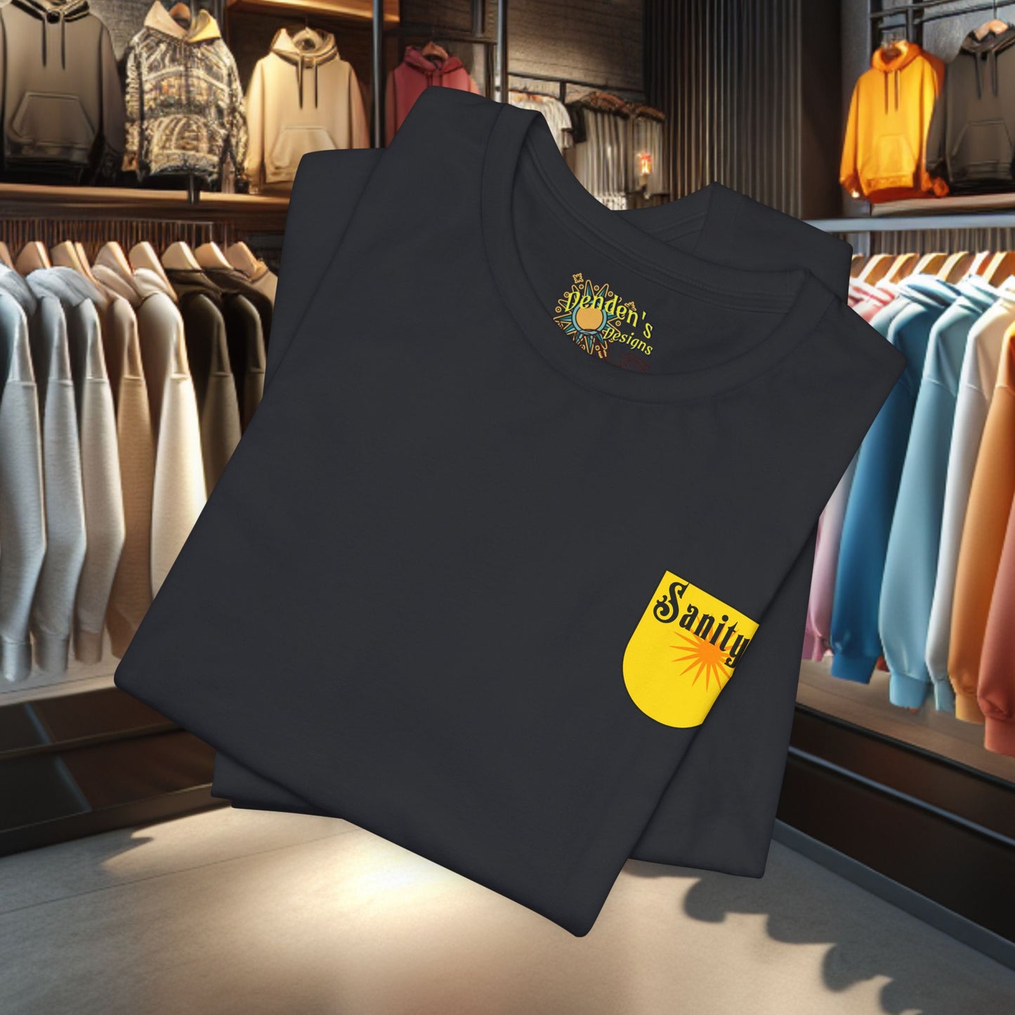 Relaxed Vibes Unisex Tee - Sanity Is Someone Else's Problem