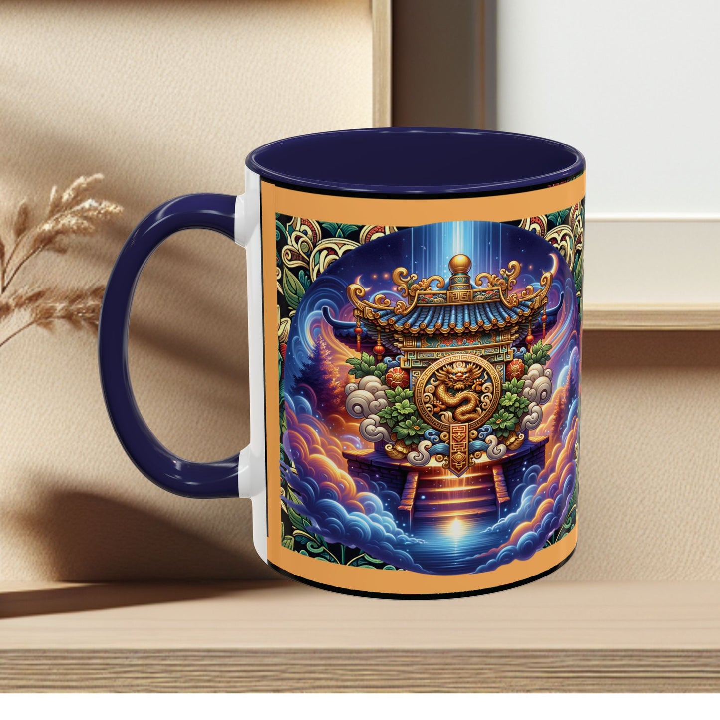 Mug Mystic Temple Rose Coffee Mug 11oz 15oz