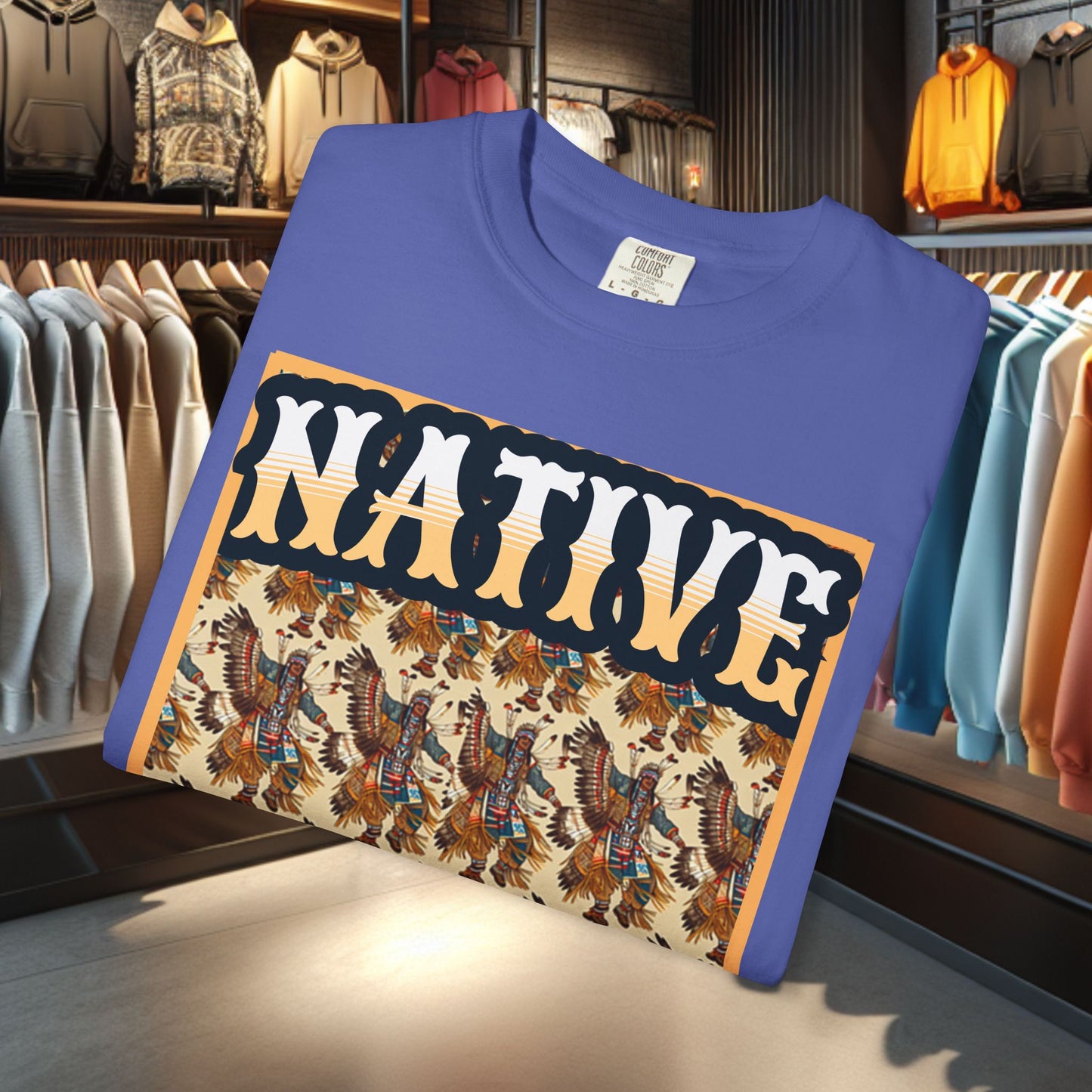 Unisex T-shirt - POW-WOW Native Dancers - Tee Shirt-