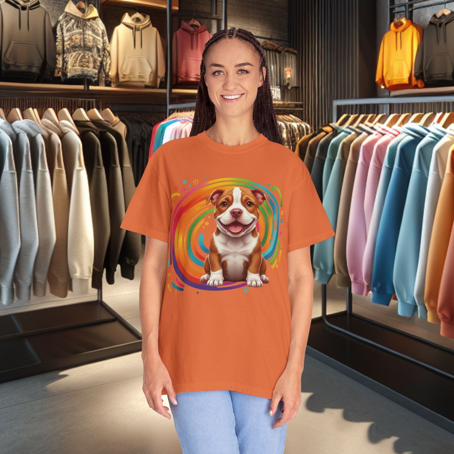 Bulldog Graphic T-Shirt — Vintage Dog Tee