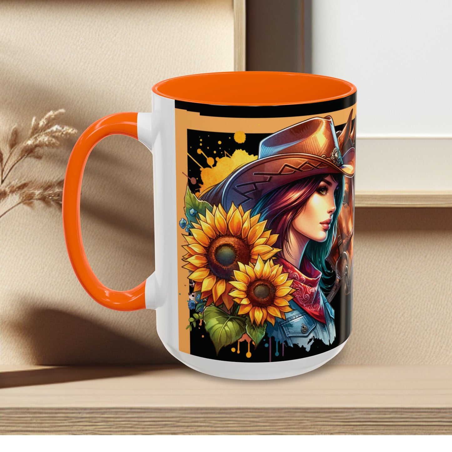 Coffee Mug Cowgirls and they're Horses