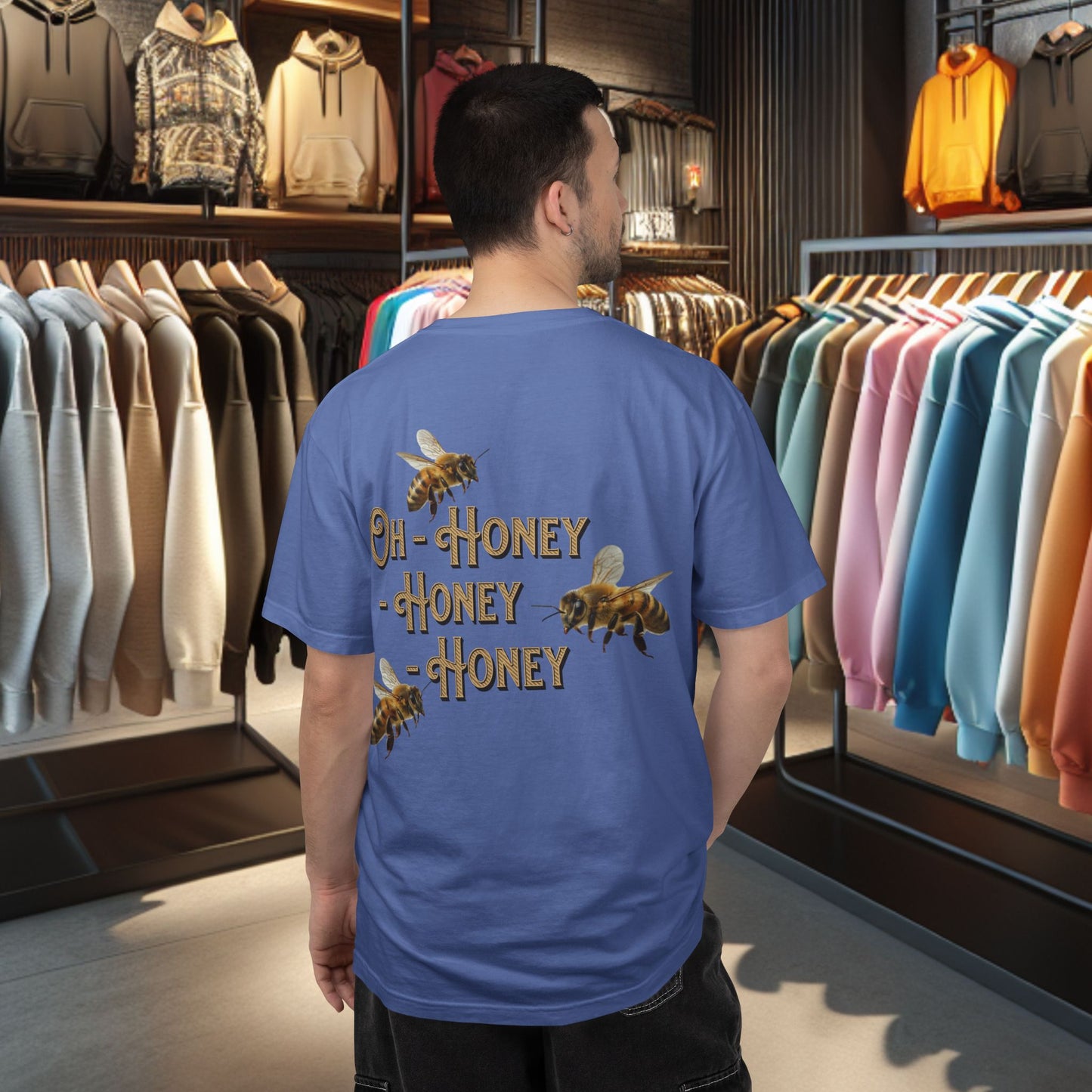 Bee Honey T-Shirt — "Sweet Things Are Made By Bees" Graphic Tee