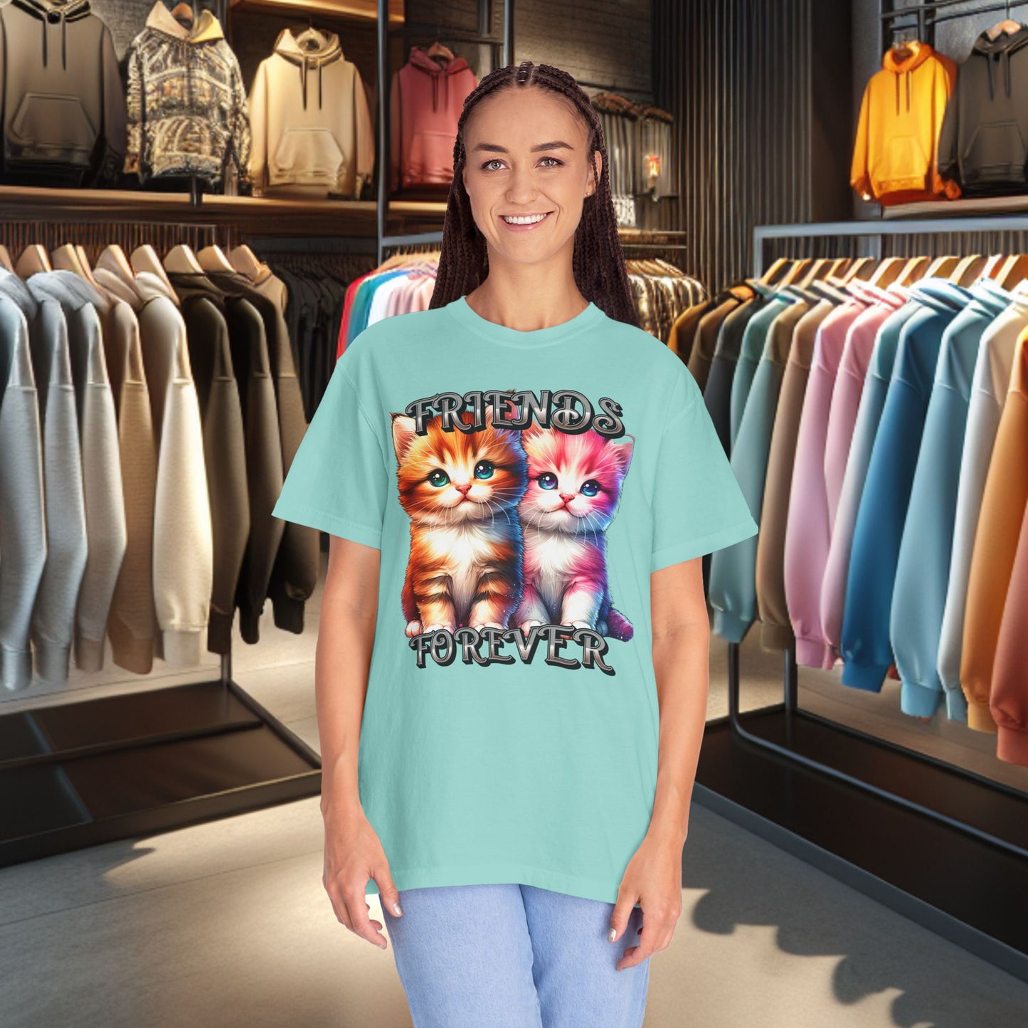 Cat Graphic T-shirt