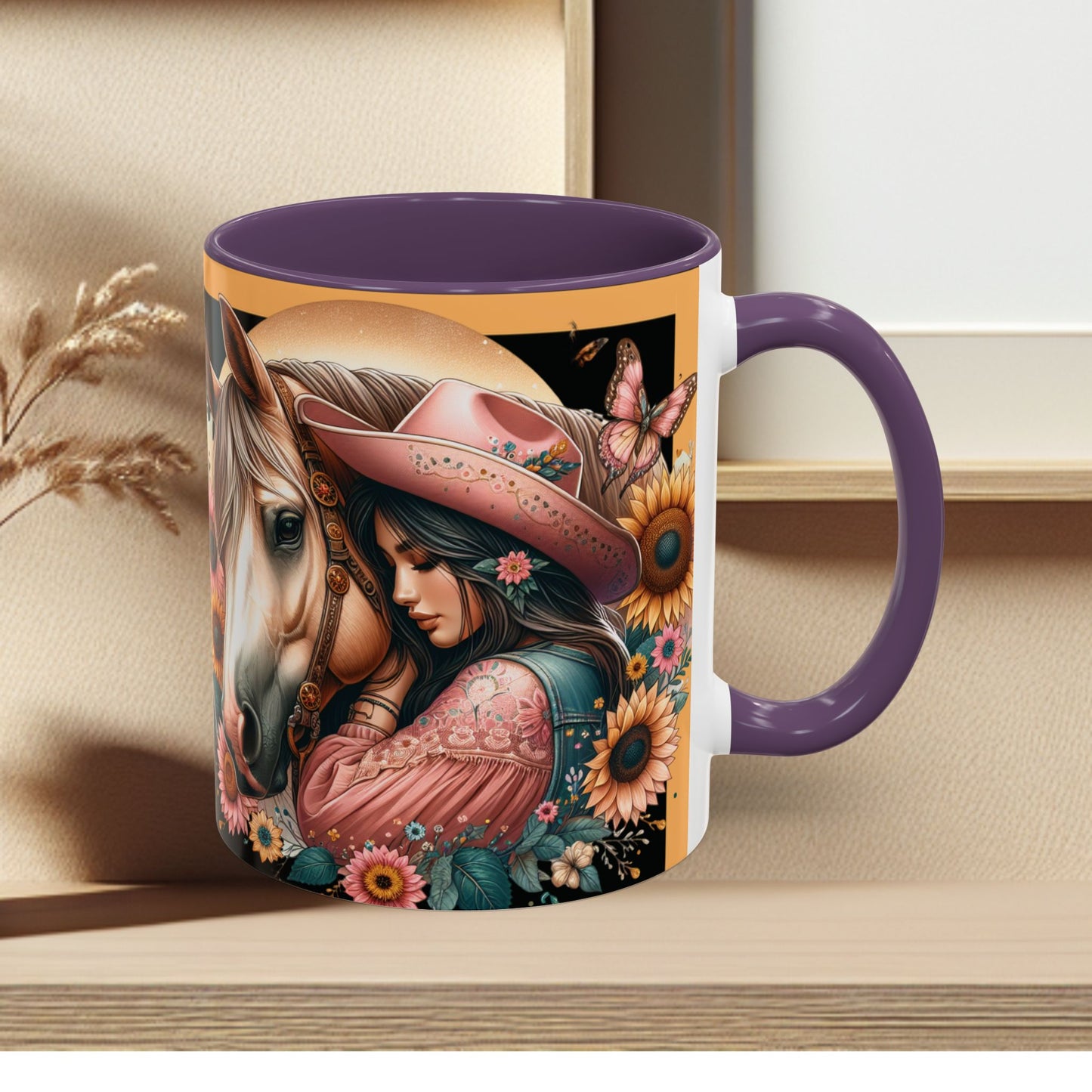 Coffee Mug Cowgirls and they're Horses