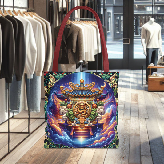Mystic Temple Tote Bag