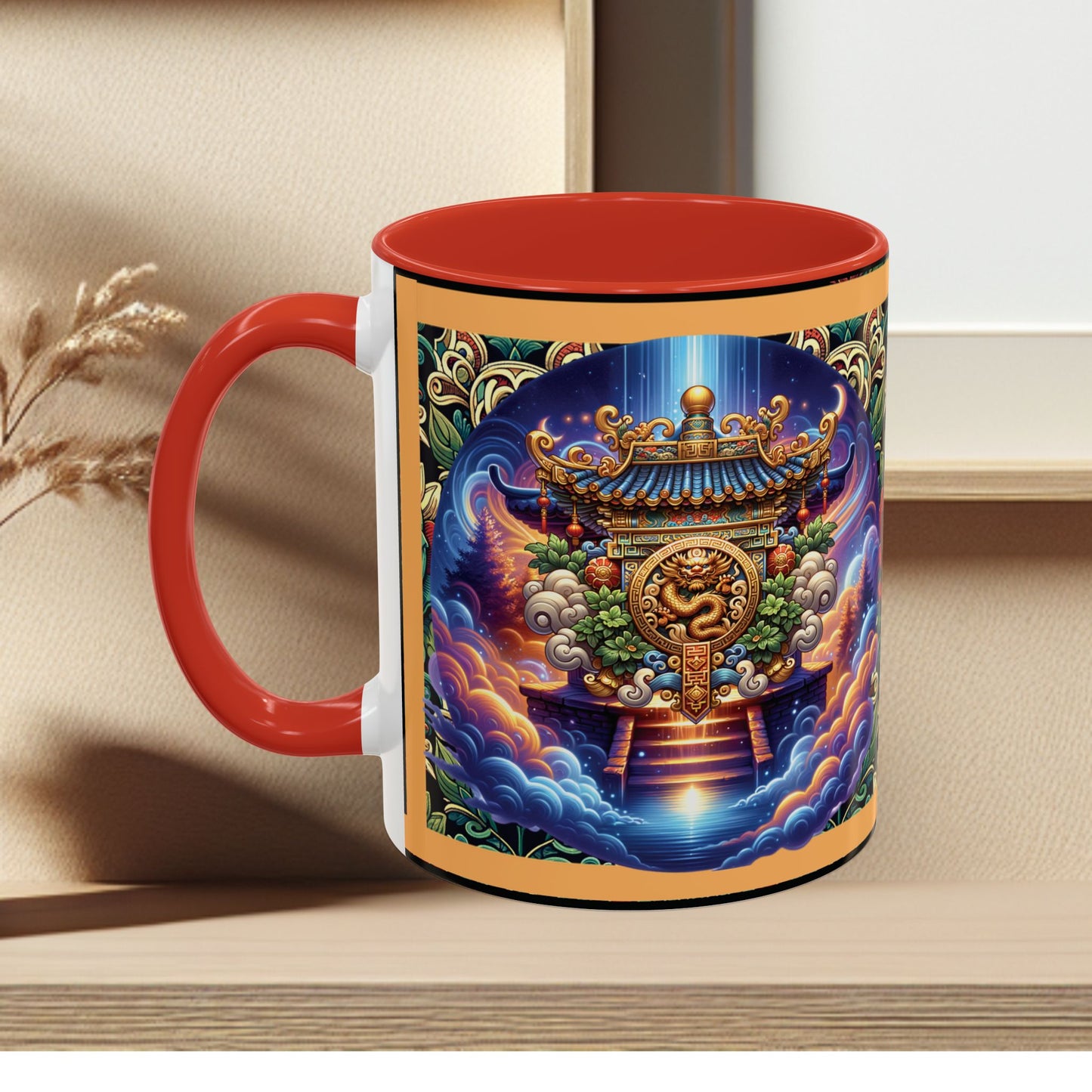 Mug Mystic Temple Rose Coffee Mug 11oz 15oz