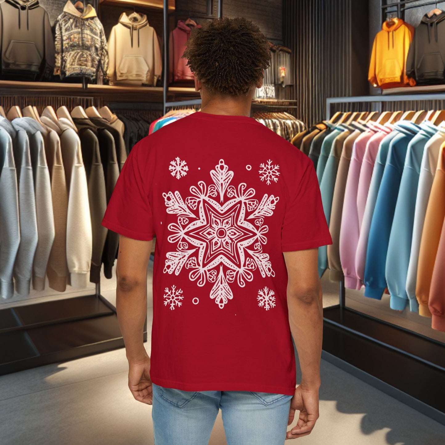 Scatting Snowmen, T-Shirt - Snowman Lover's Gift