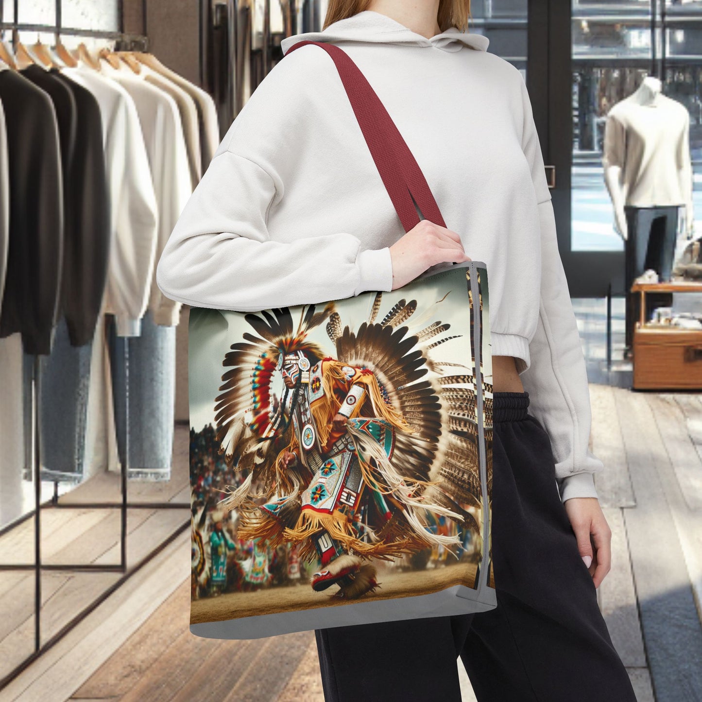 Native Dancer Tote Bag (AOP)
