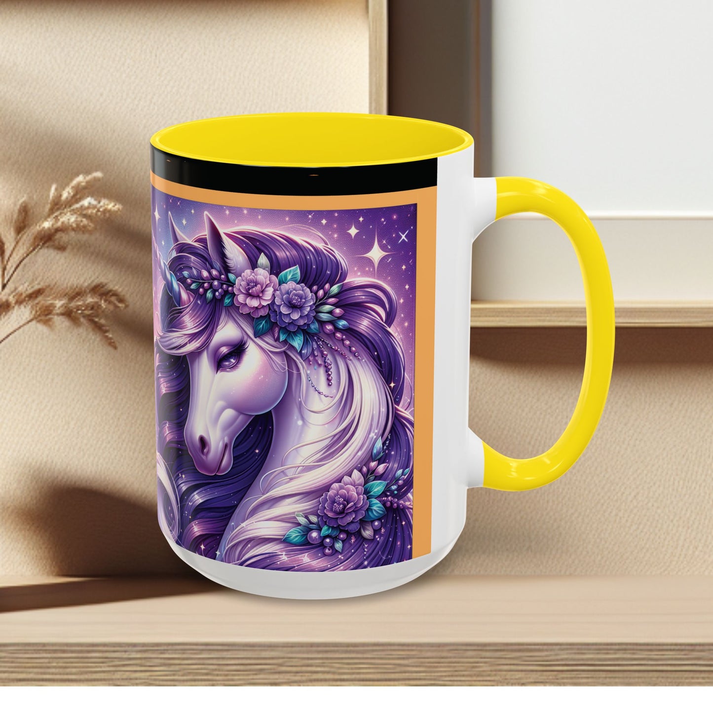 Mug Coffee Unicorns Night and Day - 11oz, 15oz