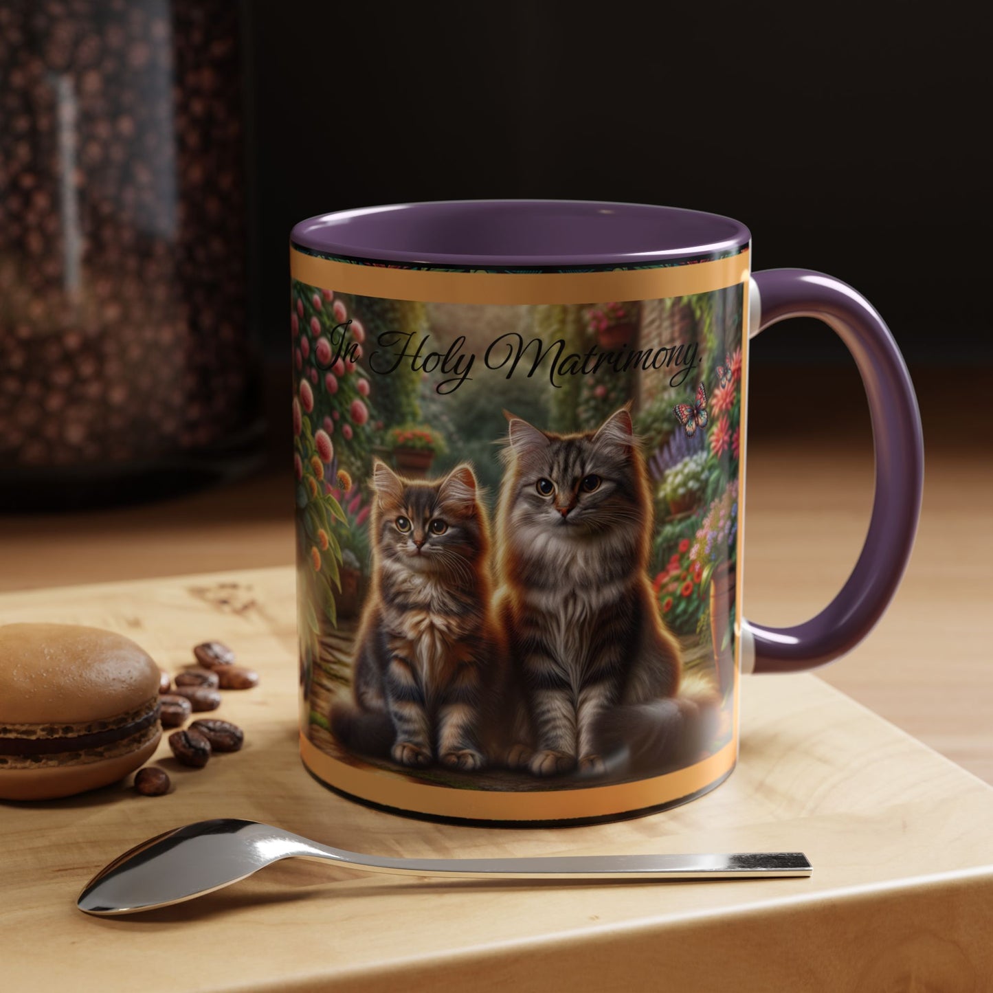 Coffee Mug Cat Wedding