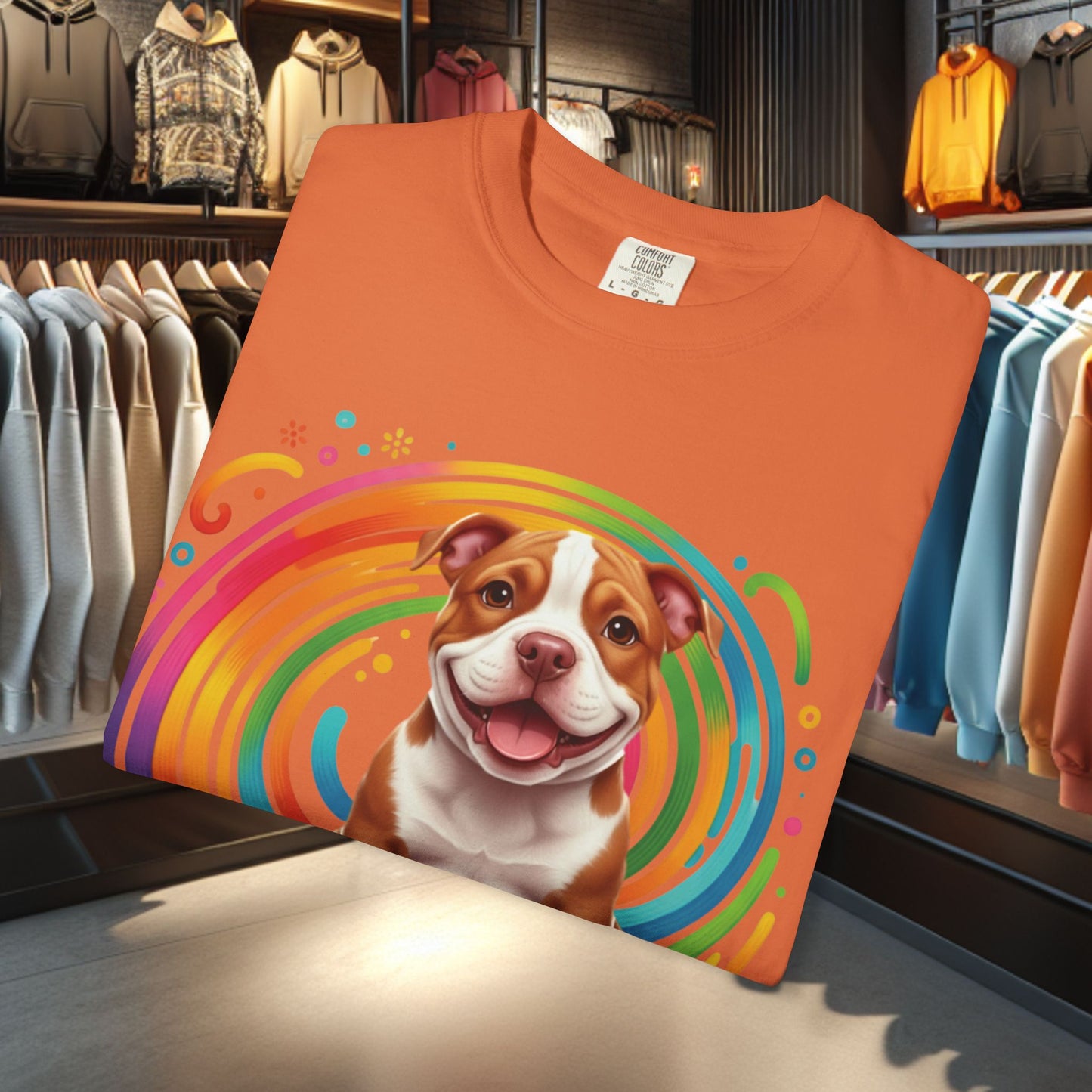 Bulldog Graphic T-Shirt — Vintage Dog Tee