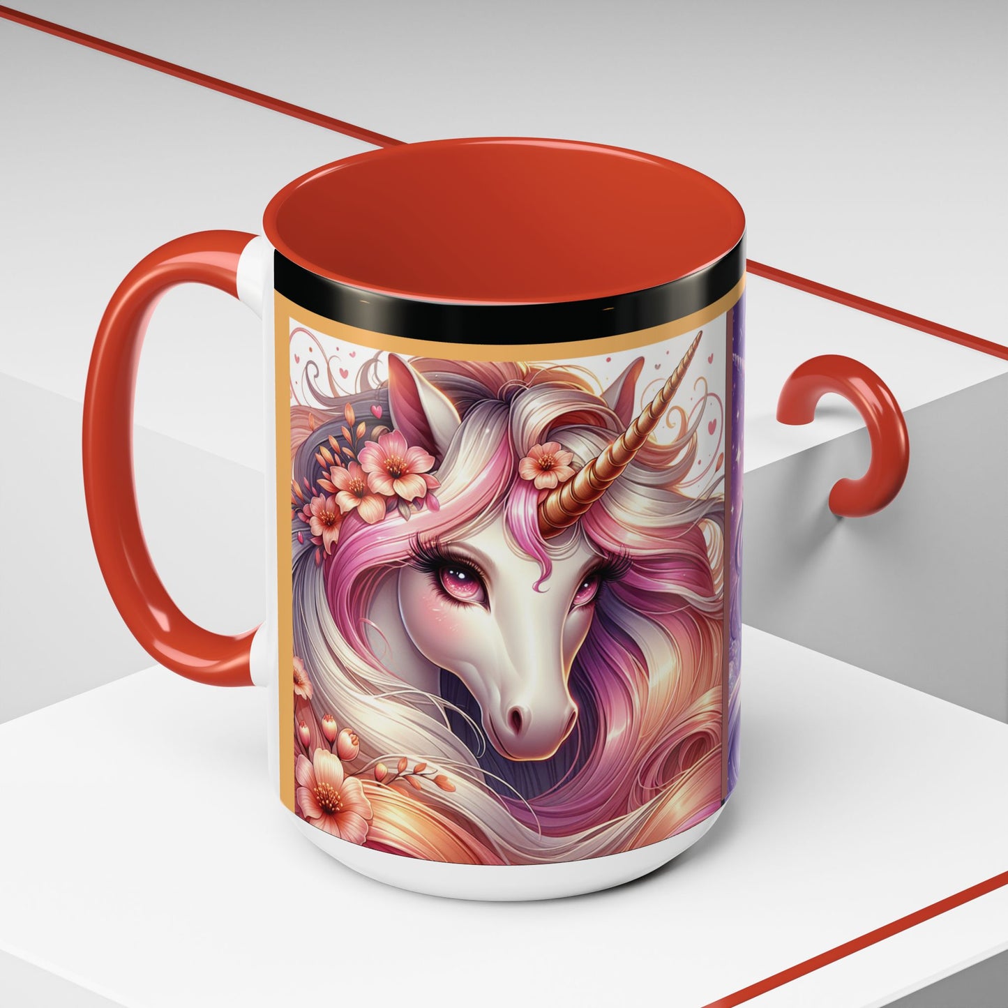 Mug Coffee Unicorns Night and Day - 11oz, 15oz