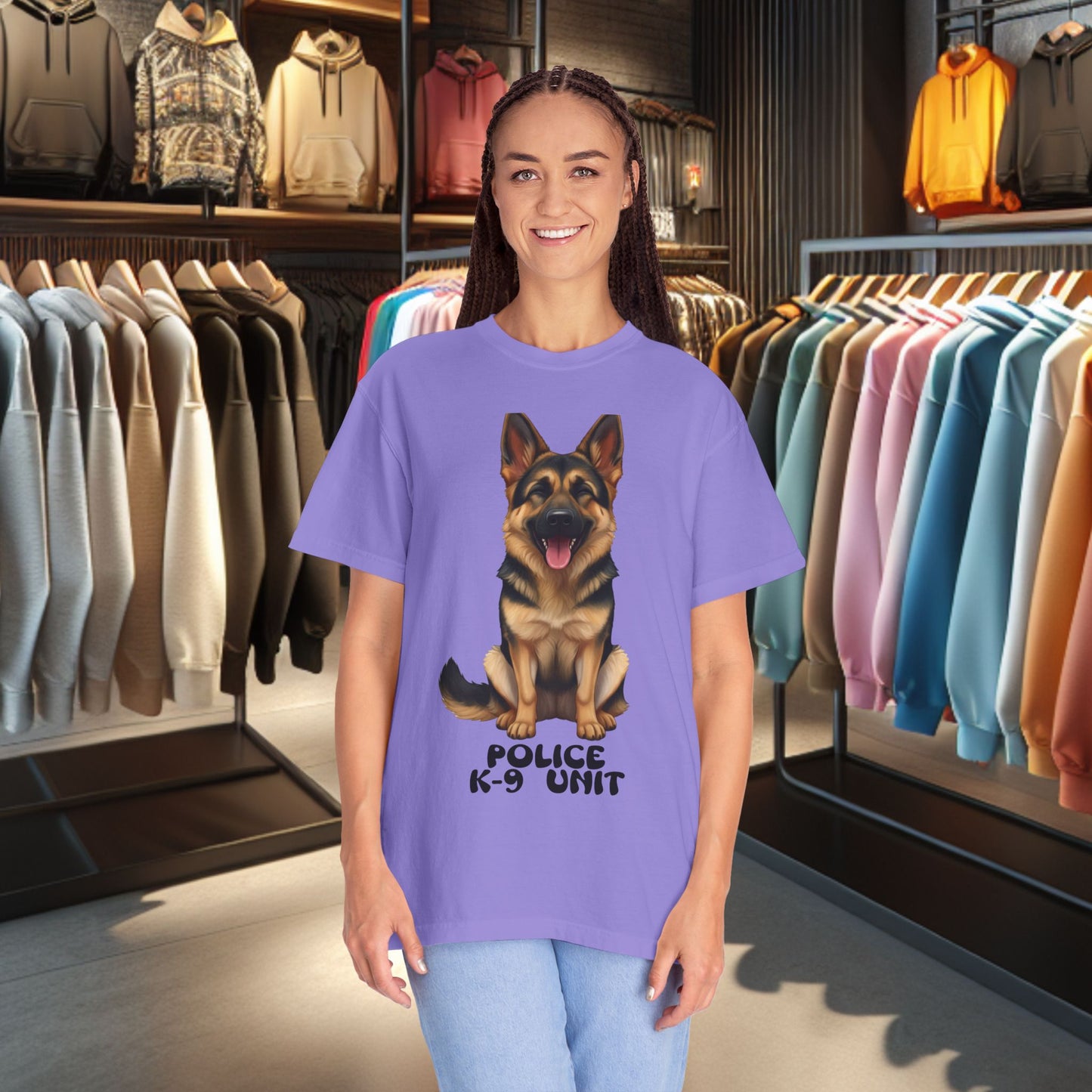 Police K-9 Unit German Shepherd T-Shirt