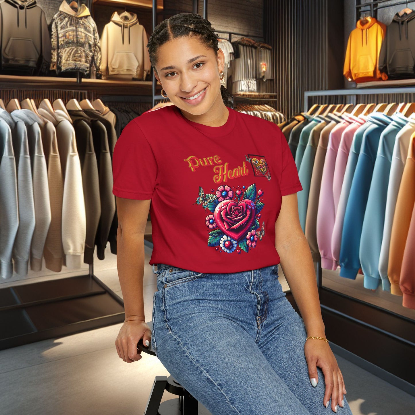 Pure Heart Unisex T-Shirt - Valentine’s Day & Everyday Love