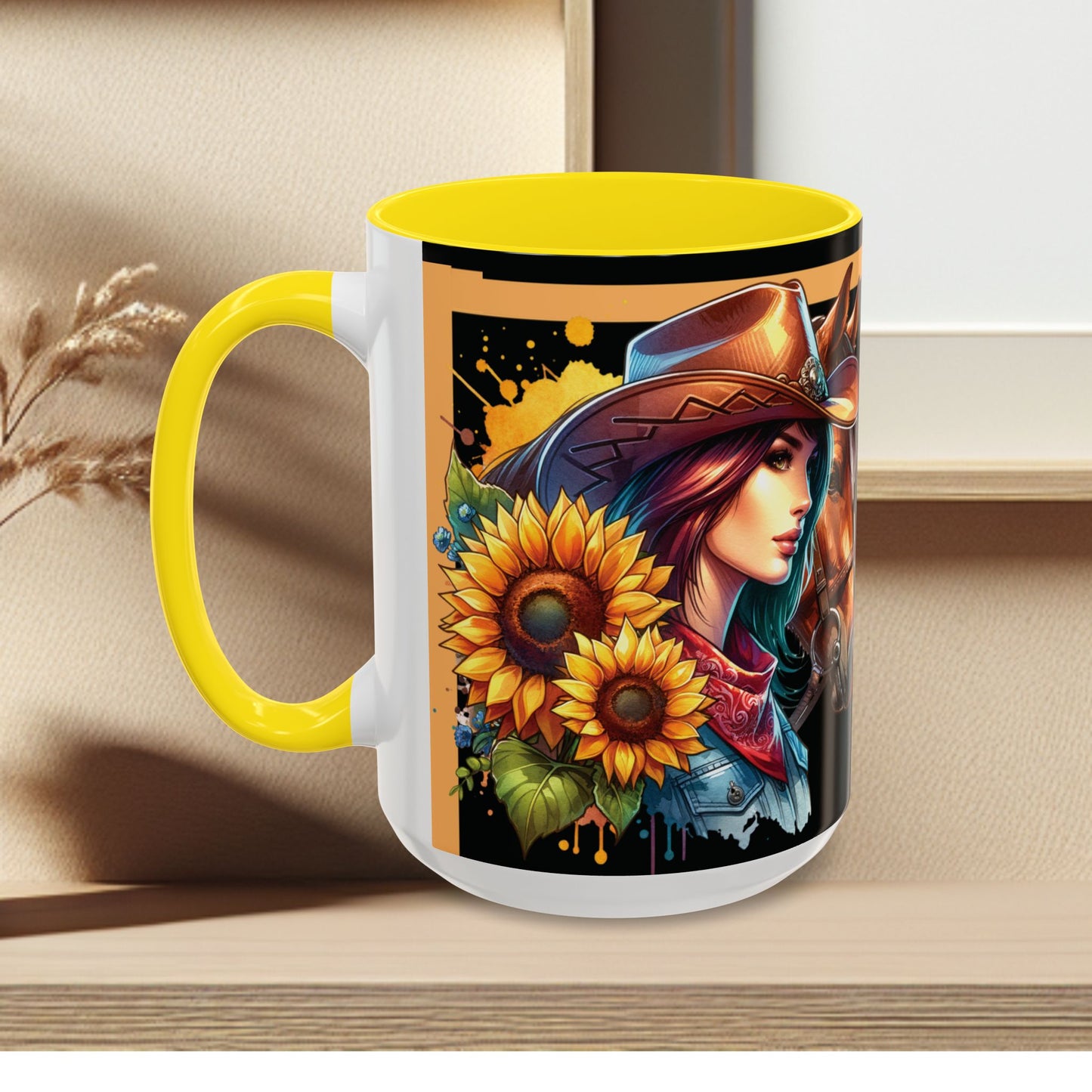 Coffee Mug Cowgirls and they're Horses
