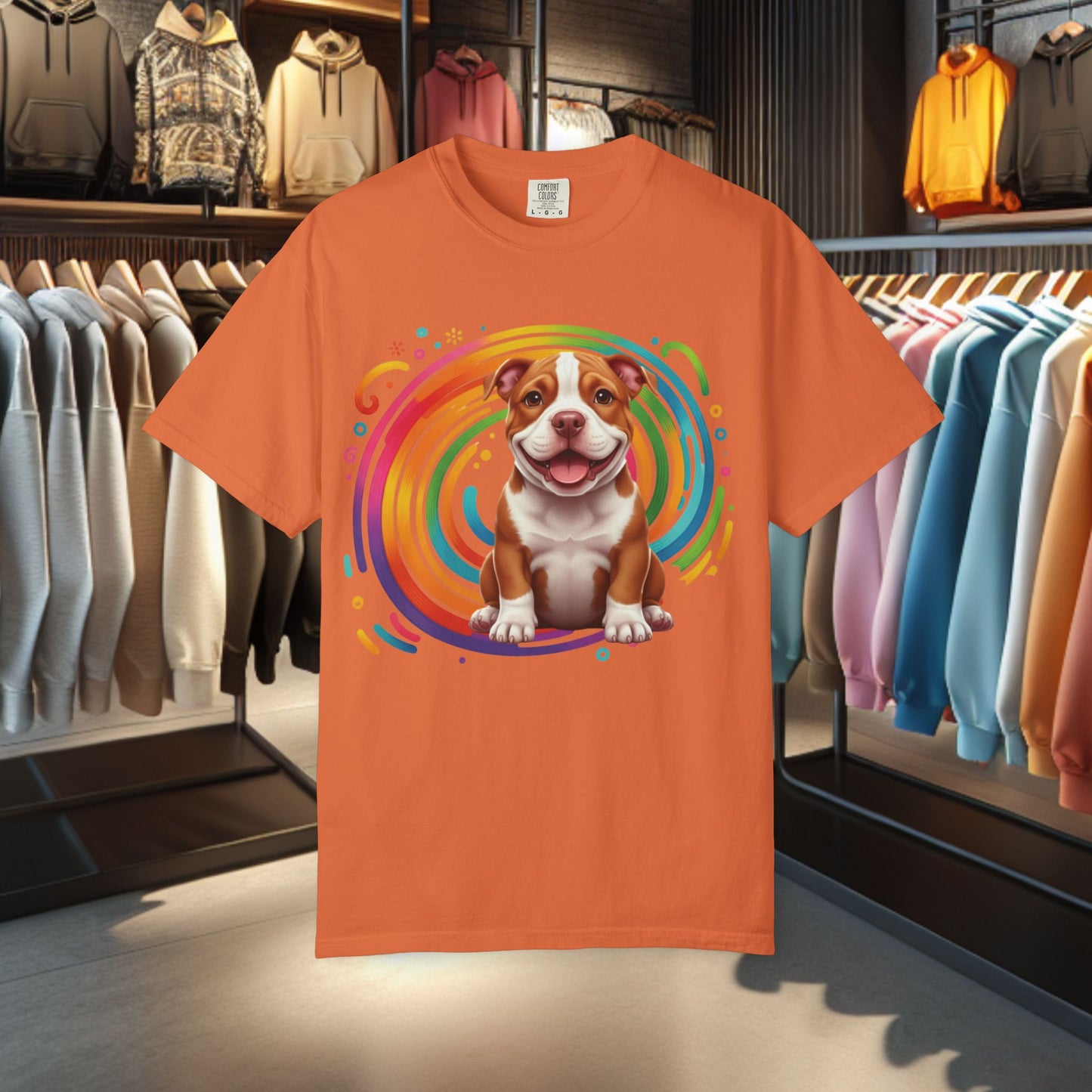 Bulldog Graphic T-Shirt — Vintage Dog Tee