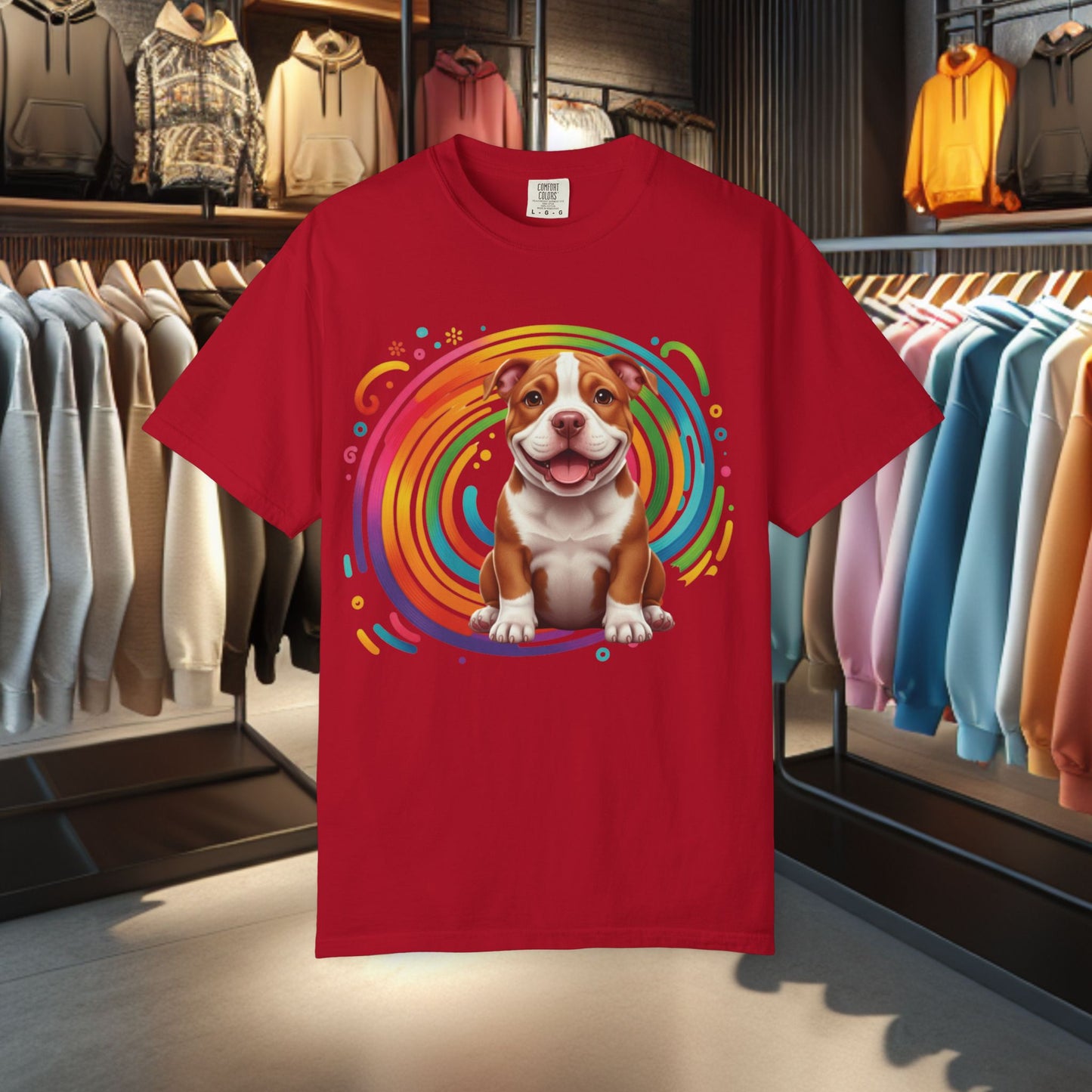 Bulldog Graphic T-Shirt — Vintage Dog Tee
