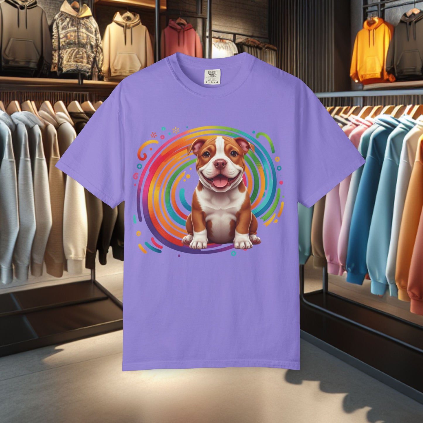 Bulldog Graphic T-Shirt — Vintage Dog Tee
