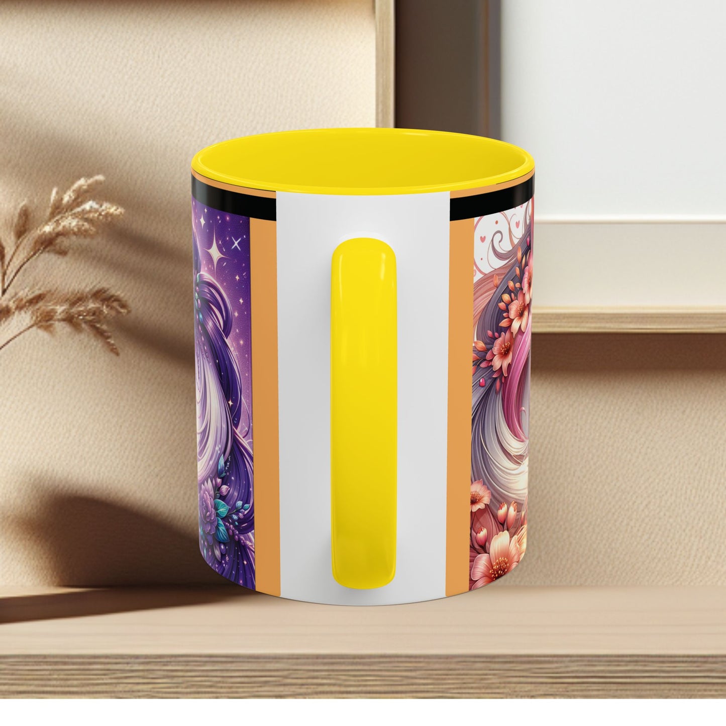 Mug Coffee Unicorns Night and Day - 11oz, 15oz