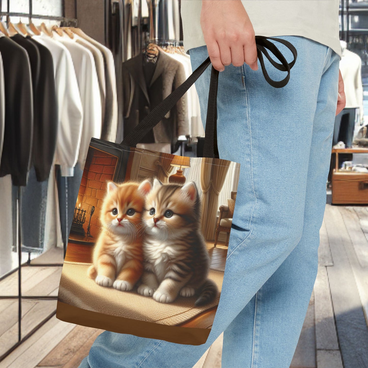 Tote Bag - Kittens - Tote Bag (AOP)