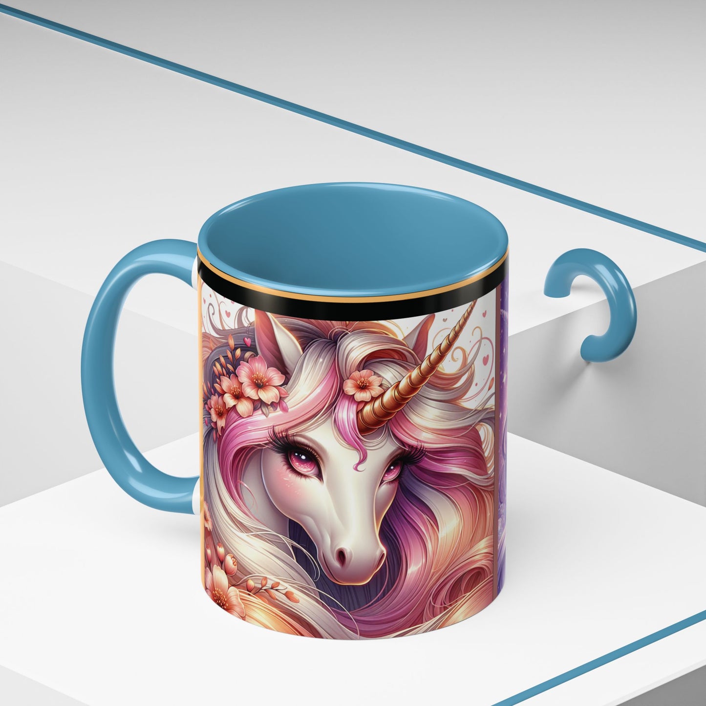 Mug Coffee Unicorns Night and Day - 11oz, 15oz