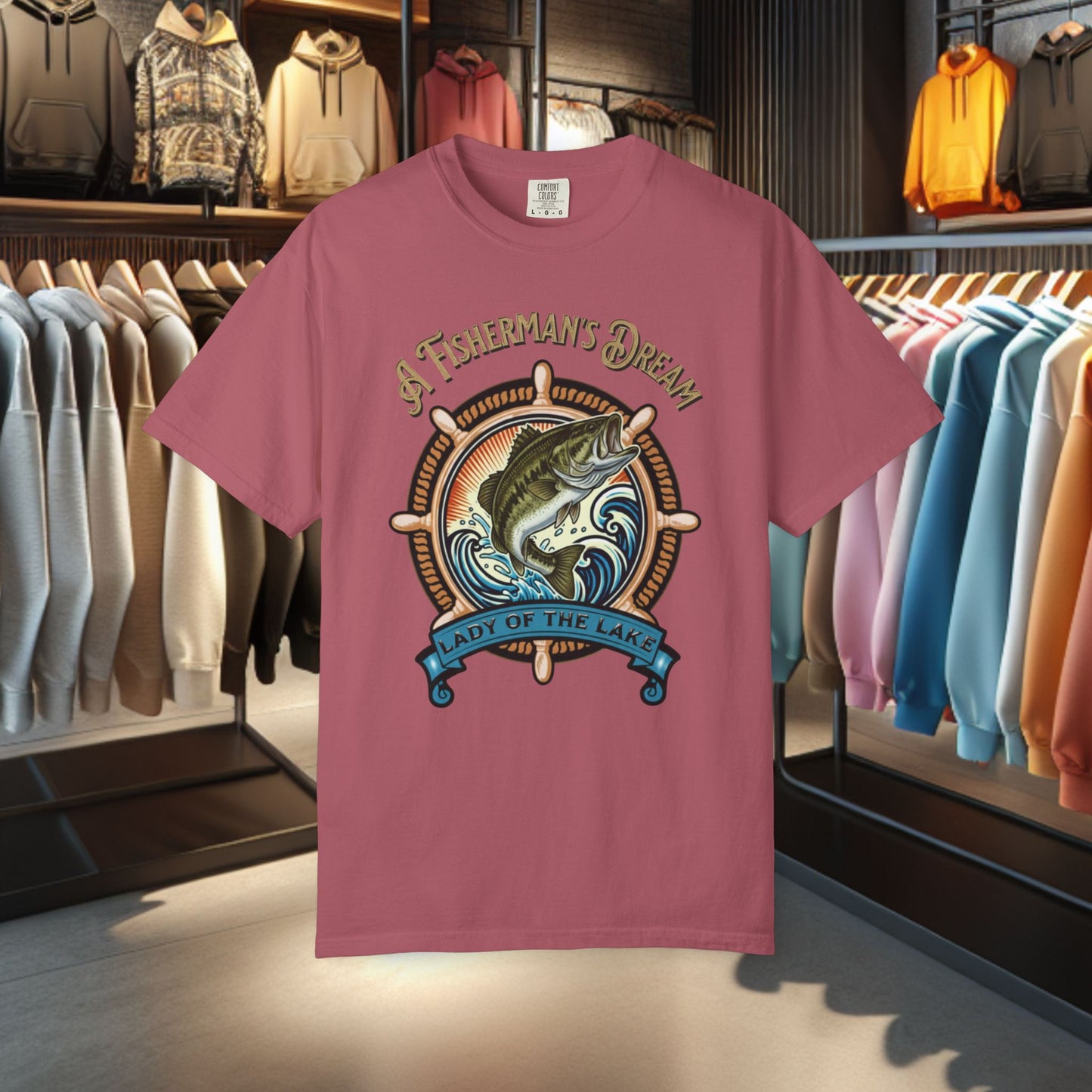 Lady of the Lake T-Shirt — A Fisherman's Dream Graphic Tee