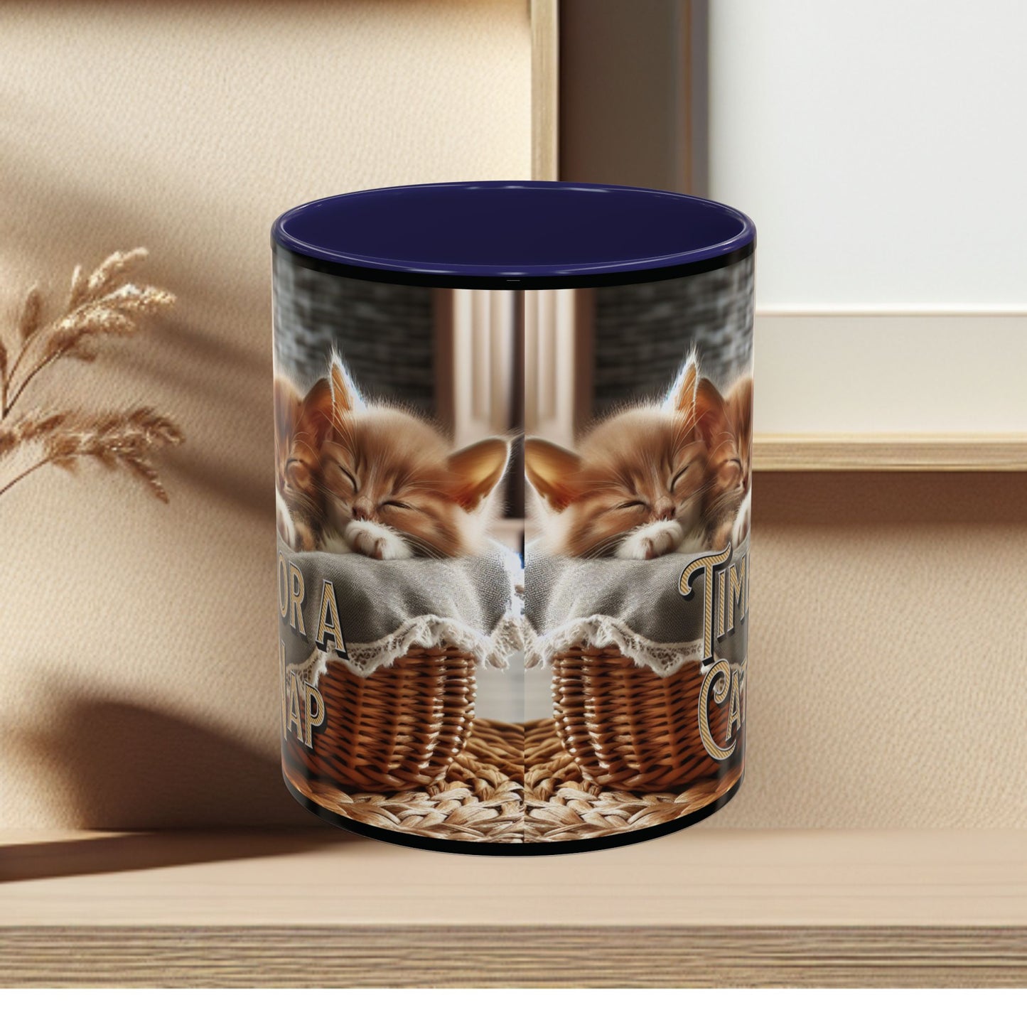 Coffee Mug - Time for a Cat Nap Accent (11, 15oz)