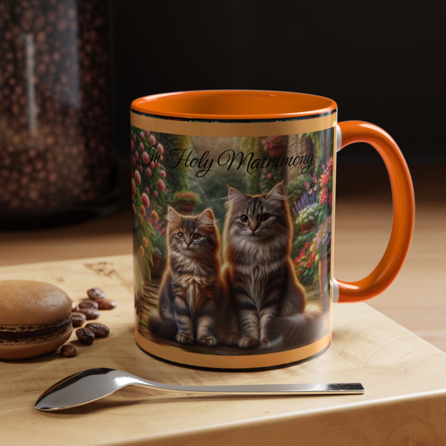 Coffee Mug Cat Wedding