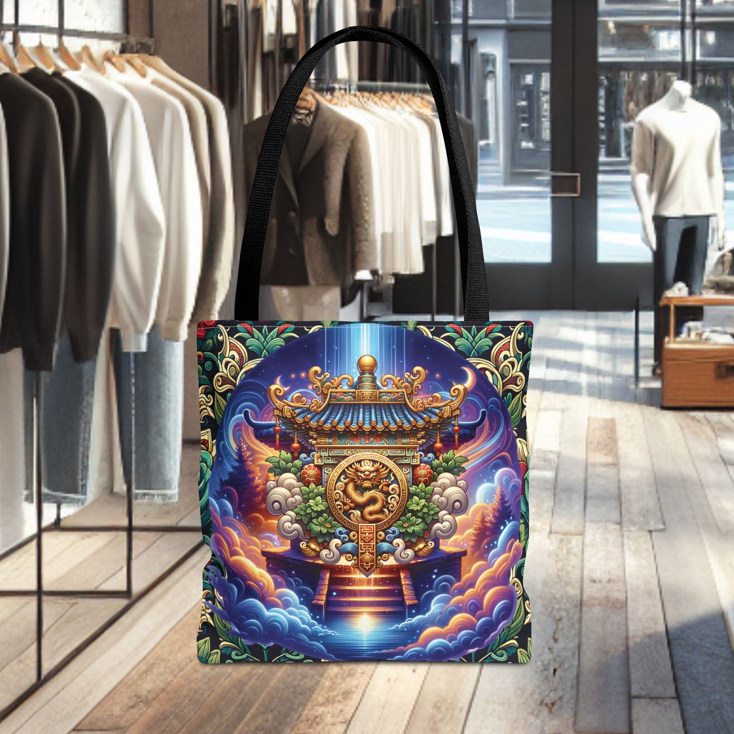 Mystic Temple Tote Bag