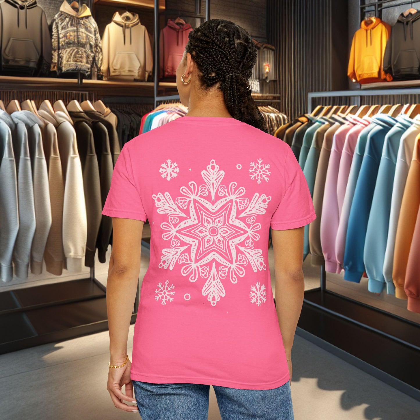 Scatting Snowmen, T-Shirt - Snowman Lover's Gift