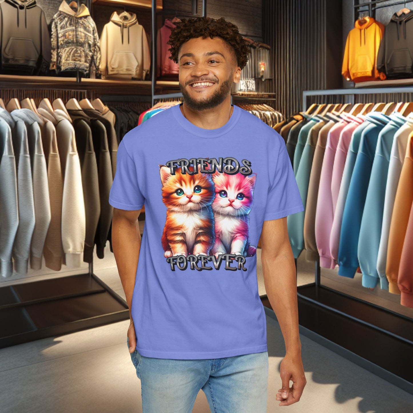 Cat Graphic T-shirt